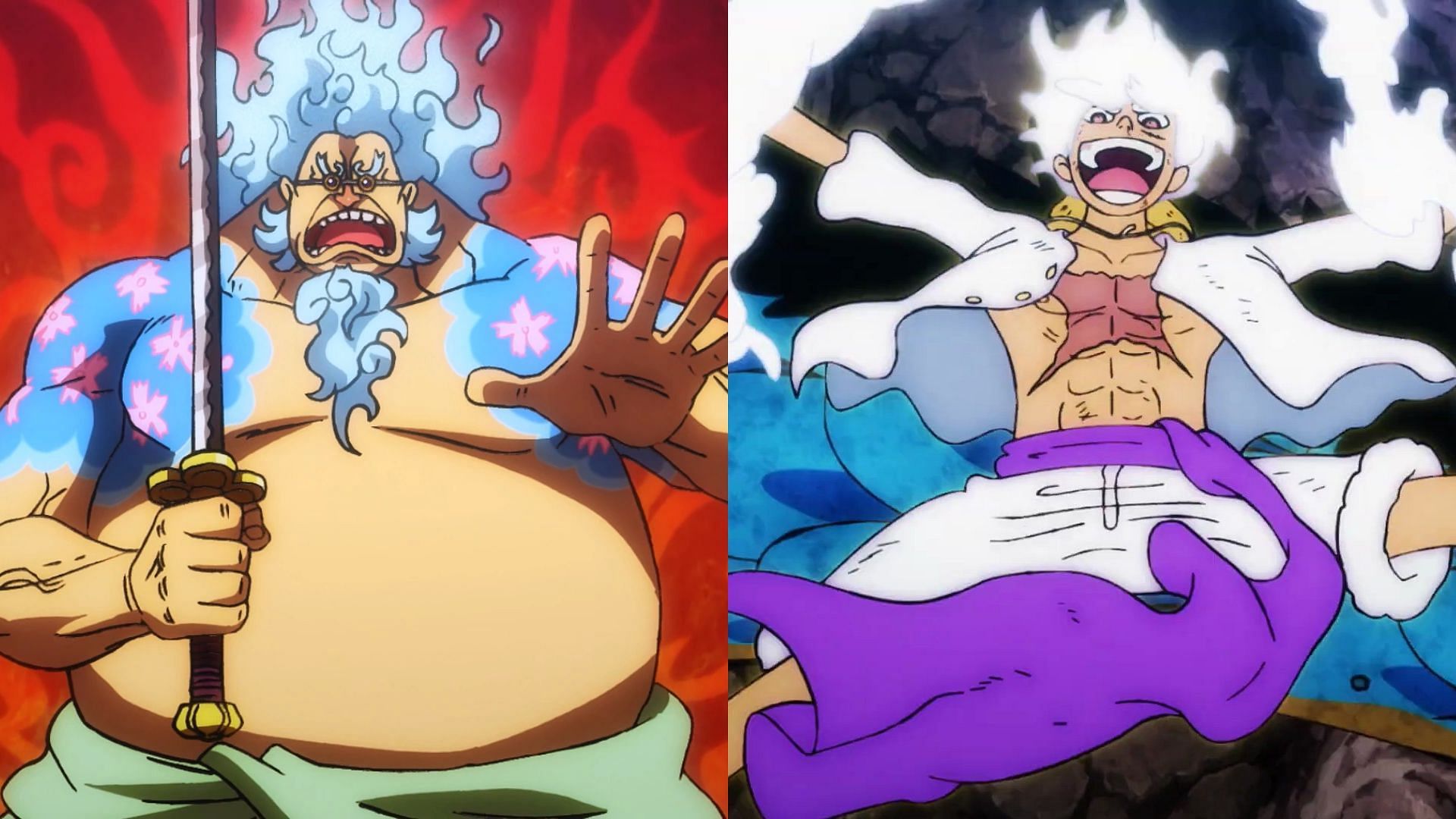 Hyogoro and Luffy as seen in One Piece (Image via Toei Animation, One Piece)